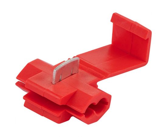 Прокалывающий ответвительный зажим STEKKER LD502-15 ЗПО-1 - 1,5 мм, красный упаковка 100 шт 39348 – изображение 3