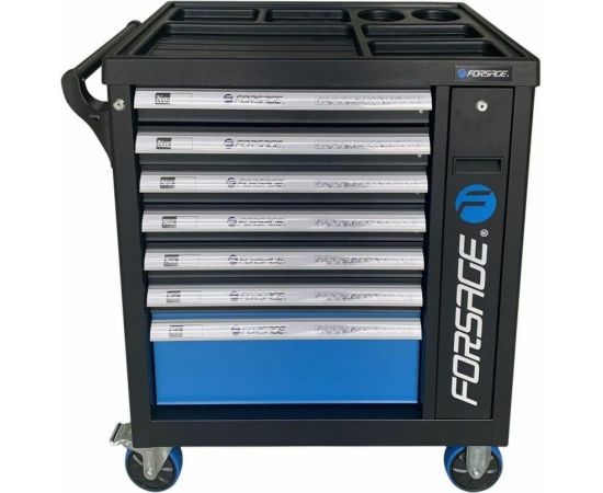Инструментальная тележка с набором инструментов Forsage 7 полок, 274 предметов F-55300 51381 – изображение 3