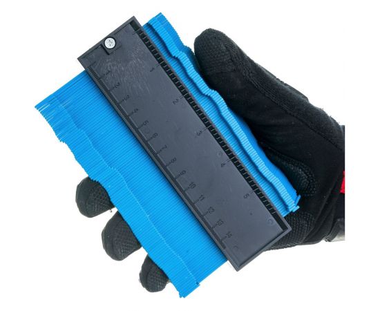 Контурный шаблон TORGWIN копировальный 6" (150 мм) синий TGS T156341 – изображение 3