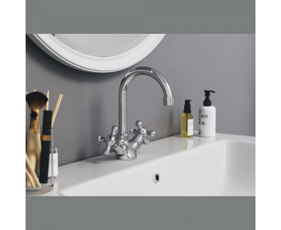 Смеситель для умывальника RedBlu by Damixa Retro, без дк 230210000 – изображение 4