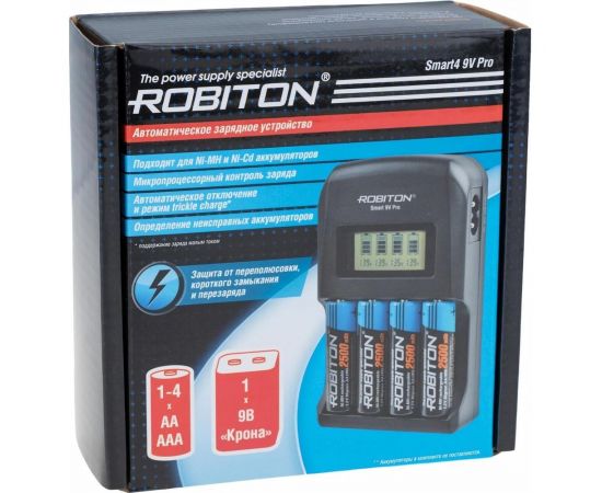 Зарядное устройство Robiton Smart4 9V Pro 16972 – изображение 4
