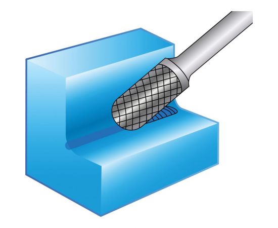 Борфреза твердосплавная форма C (10x20 мм; хвостовик 6 мм) NORGAU 077115600 – изображение 4