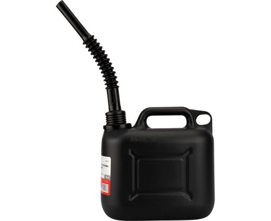 Канистра пластиковая 5 л для бензина и ГСМ черная сертифицирована REXANT 80-0207 – изображение 4