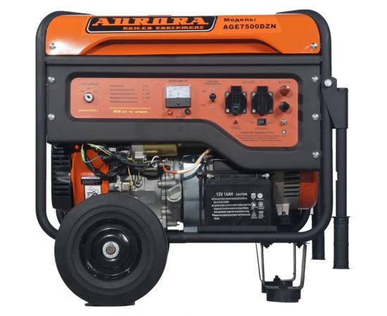 Бензиновый генератор с блоком автоматики Aurora AGE 7500 DZN 10403 – изображение 5