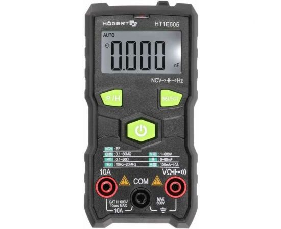Цифровой мультиметр HOEGERT TECHNIK SMART HT1E605 – изображение 5