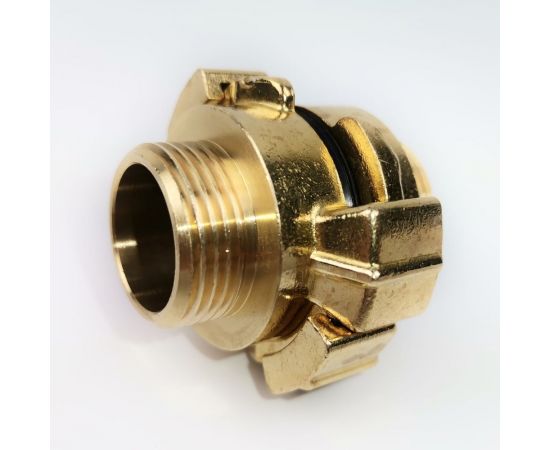Штуцер латунный НР 3/4" для быстрого соединения напорных рукавов Профитт 1646693 – изображение 5