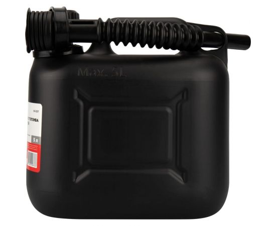 Канистра пластиковая 5 л для бензина и ГСМ черная сертифицирована REXANT 80-0207 – изображение 6
