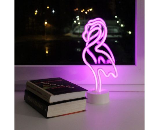 Декоративный неоновый светильник СТАРТ LED neon фламинго – изображение 6