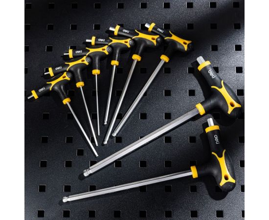 Набор шестигранных ключей DELI DL233208 с шаром 98339 – изображение 8