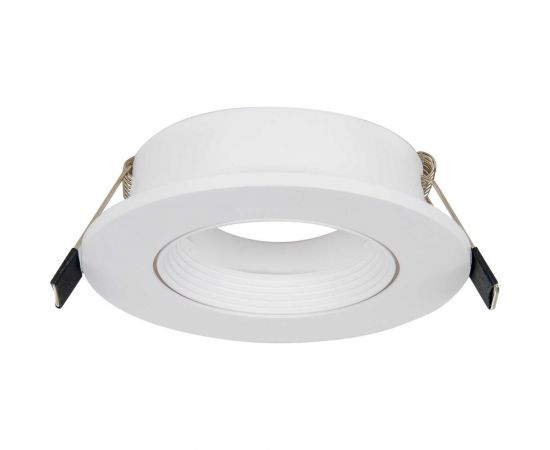 Встраиваемый декоративный светильник ЭРА KL92 WH MR16/GU5.3 белый, пластиковый Б0054373 