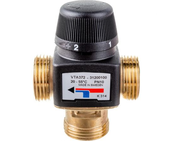 Термостатический смесительный клапан ESBE VTA372 20-55С G1 KVS3.4 3120 01 00 