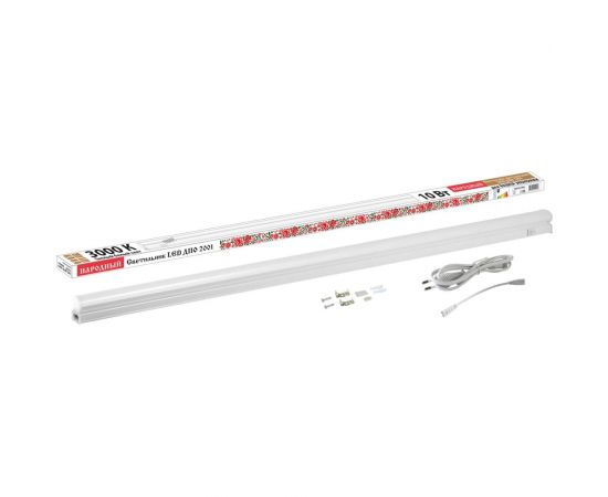 Светильник TDM LED ДПО 2001 10 Вт, 3000К, IP40, Народный SQ0329-0850 