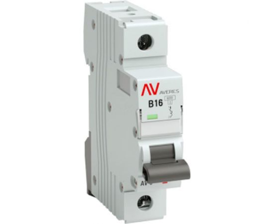 Автоматический выключатель EKF AVERES AV-6, 1P, 16A, 6kA SQmcb6-1-16B-av 