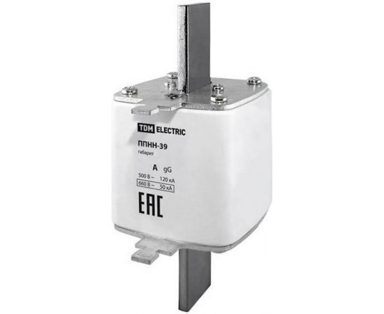 Плавкая вставка TDM ППНН-39 габ.3, 400А SQ0713-0037 