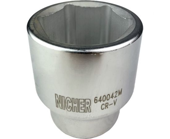 Головка 6-гранная (42 мм; 3/4"") NICHER 640042MC 