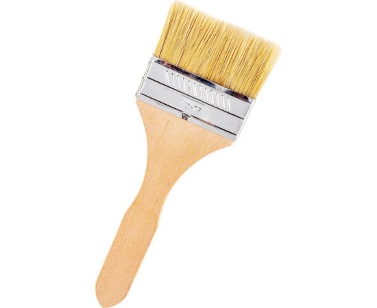 Флейцевая кисть НИКИЩЕ КФ-75 мм, натуральная щетина 02-02-07 