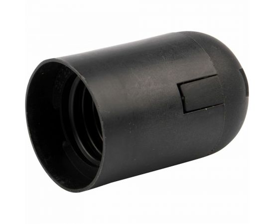 Термостойкий подвесной патрон REXANT пластиковый Е27 черный 11-8828 