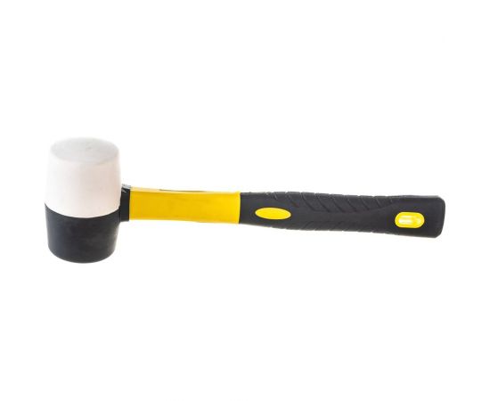 Киянка On, черно-белая резина, фибергласовая обрезиненная рукоятка, 225 г 06-04-013 