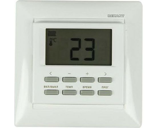 Терморегулятор REXANT программируемый RX-527H (белый) 51-0568 