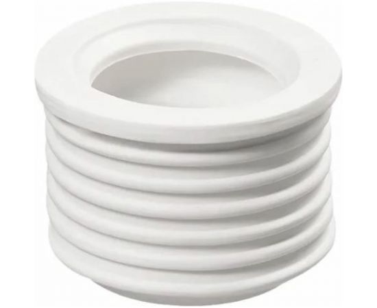 Переходная манжета Профитт d 32x40 сантехническая, канализационная, трехлепестковая, белая 2227527 