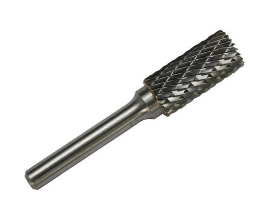 Борфреза твердосплавная цилиндрическая с торцевыми зубьями тип B ZAYS ROTORICA B0820X06 