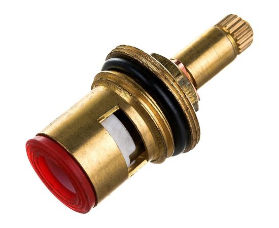 Керамическая кран-букса ROEGEN 1/2, 20 шлицов, резьба под крест RZ-CB-20 – изображение 2