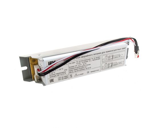Блок аварийного питания БАП58-1.0 для ЛЛ/КЛЛ IEK LLVPOD-EPK-58-1H 316734 – изображение 2