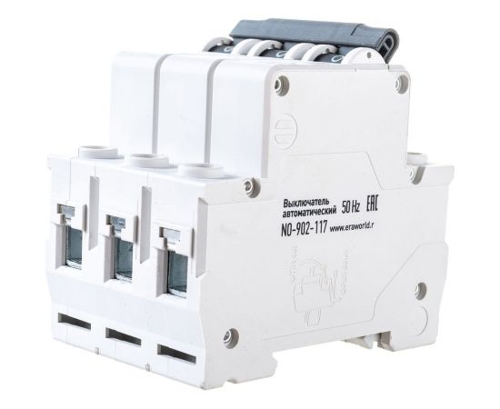 Автоматический выключатель ЭРА ВА47-29 3P 10А кривая C Б0031939 – изображение 2