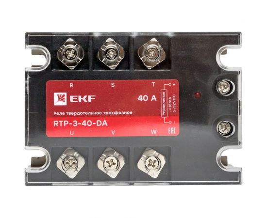 Твердотельное трехфазное реле EKF RTP-40-DA PROxima rtp-3-40-da – изображение 2