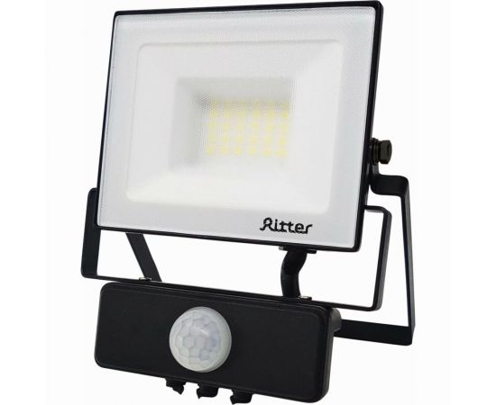 Светодиодный прожектор RITTER серия PROFI 230В 30 Вт 6500К 3000Лм IP65 черный с датчиком движения 53421 5 – изображение 2