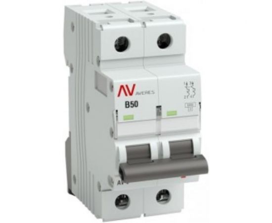 Автоматический выключатель EKF AV-6 2P 50A B 6kA AVERES SQmcb6-2-50B-av – изображение 2