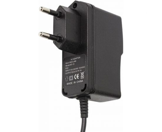 Сетевое зарядное устройство Red Line NT-15, 6В, 1А, 5.5мм, черный УТ000023251 – изображение 2