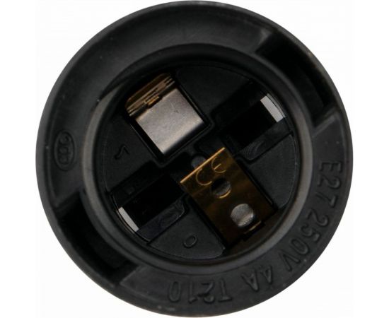 Термостойкий подвесной патрон REXANT пластиковый Е27 черный 11-8828 – изображение 2