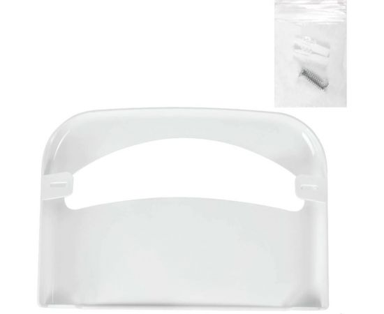 Диспенсер для покрытий на унитаз ЛАЙМА PROFESSIONAL ORIGINAL, 1/2 сложения, белый 605785 – изображение 3