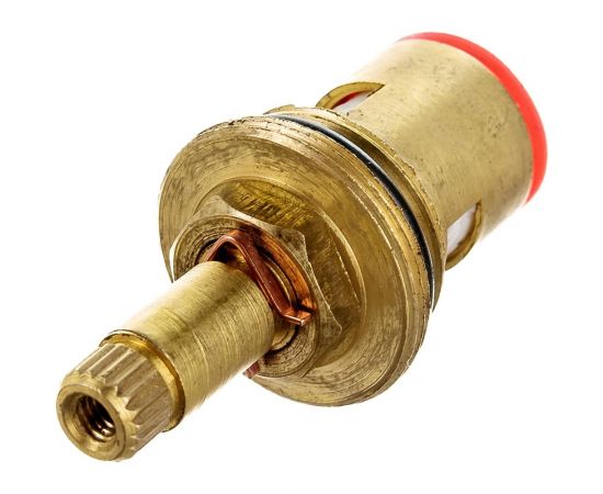 Керамическая кран-букса ROEGEN 1/2, 20 шлицов, резьба под крест RZ-CB-20 – изображение 3