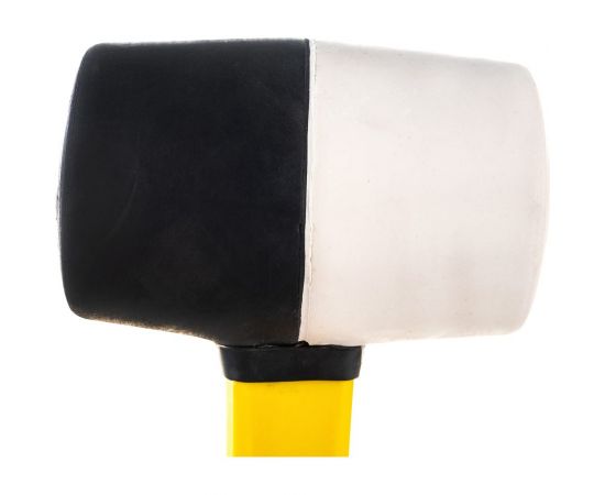 Киянка On, черно-белая резина, фибергласовая обрезиненная рукоятка, 225 г 06-04-013 – изображение 3