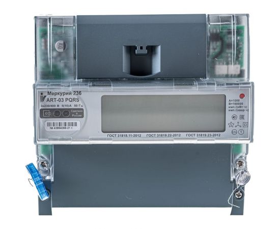 Электросчетчик Инкотекс Меркурий 236 ART-03 PQRS 3х230/400В 5 10 А 236ART03PQRS – изображение 3
