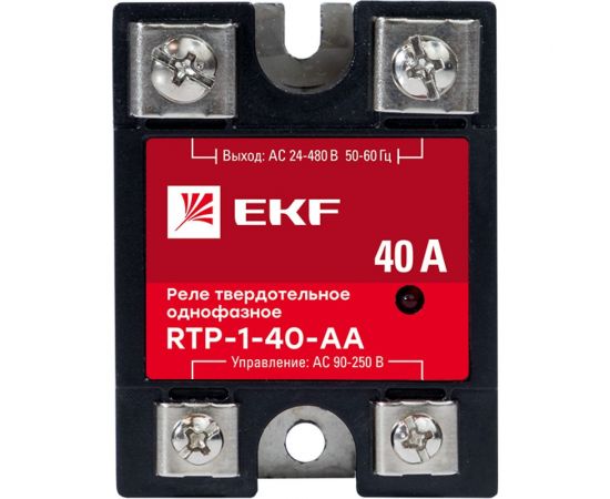 Твердотельное реле EKF однофазное RTP-40-AA PROxima rtp-1-40-aa – изображение 3