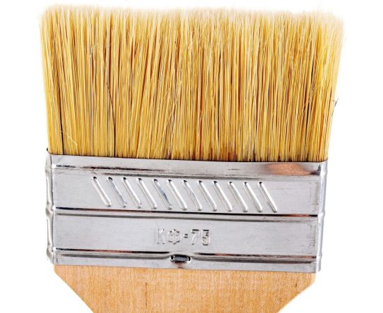 Флейцевая кисть НИКИЩЕ КФ-75 мм, натуральная щетина 02-02-07 – изображение 4