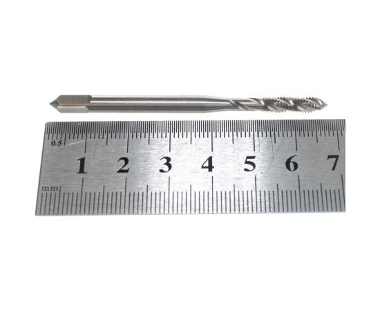 Метчик M4x0,7 HSSE M35 Co5% спиральный ПрофОснастка №511 арт. 50231011 – изображение 4