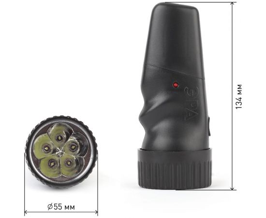 Фонарь ЭРА SDA30M-Box NEW 5хLED, акку NiMH, карт 40/80/1280 Б0020023 – изображение 4