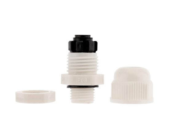 Кабельный ввод REXANT MG-12 7,6-4,6 мм белый 2 шт 07-8112-2 – изображение 4