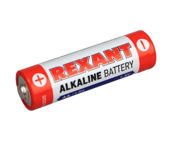 Алкалиновая батарейка REXANT AA, LR6 2 шт 30-1050 – изображение 6