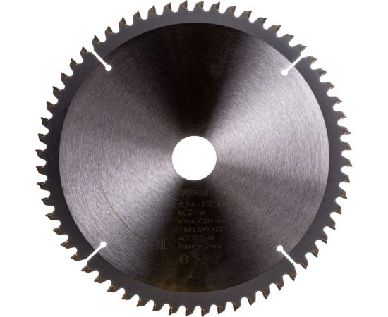 Диск циркулярный Optiline Wood для торцовочных пил (216х30 мм; Z60) BOSCH 2608640433 – изображение 6