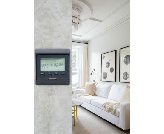 Терморегулятор для тёплого пола ТеплоСофт электронный E51.716 черный 51716/черный – изображение 7