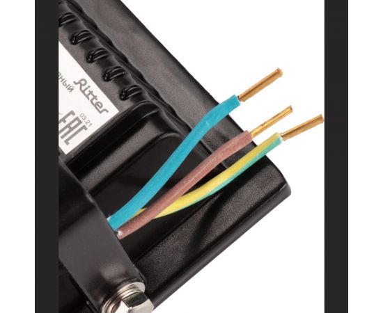 Светодиодный прожектор RITTER серия PROFI 230В 20 Вт 6500К 2000Лм IP65 черный 53406 2 – изображение 8