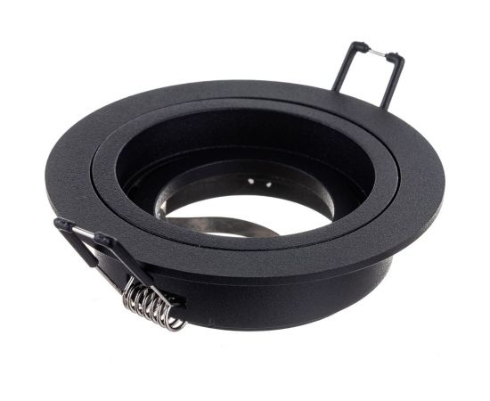 Встраиваемый алюминиевый светильник ЭРА KL84 BK MR16/GU5.3 черный Б0054347 