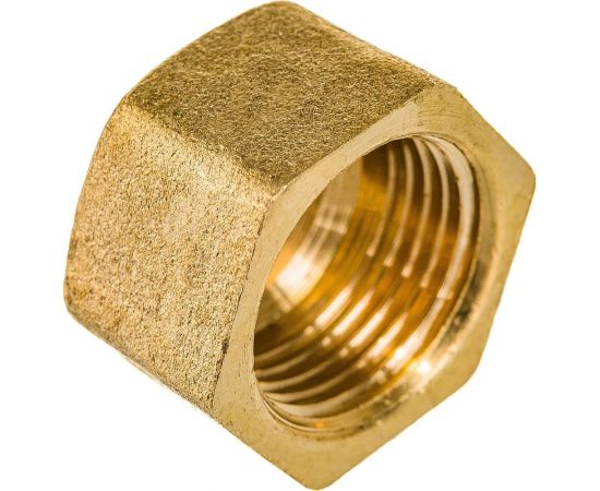 Заглушка Uni-Fitt В 3/8"", латунная 607G1000 