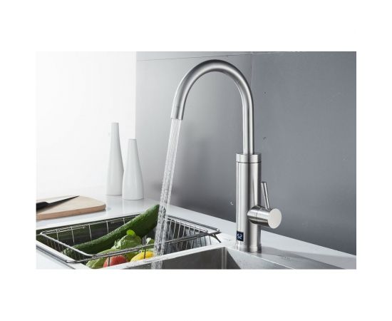 Проточный электрический водонагреватель Tsarsberg нержавеющая сталь TSB-WH1144 