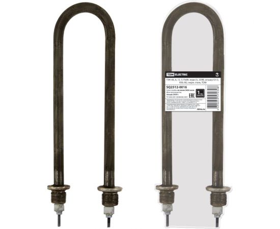 ТЭН-60 TDM 12, 3,15кВт, вода J, 220В, штуцер G1/2, R30, Ф2, нержавеющая сталь SQ2512-0016 